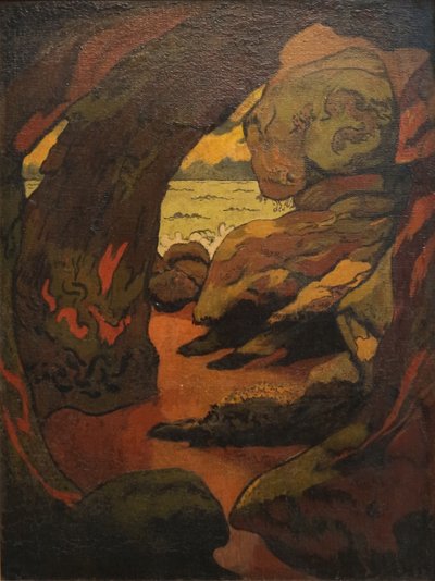 Grotto at Camaret by Georges Lacombe